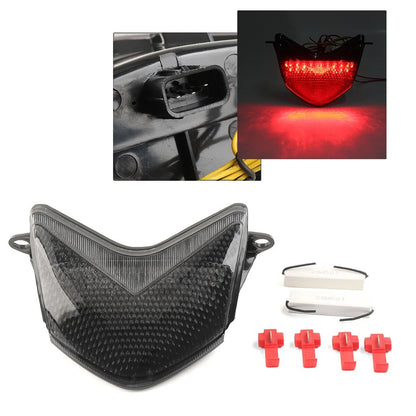 Smoke LED Brake Tail Lights for Kawasaki ZX-10R (2006–2007) & ZX-6R 636 (2005–2006)
