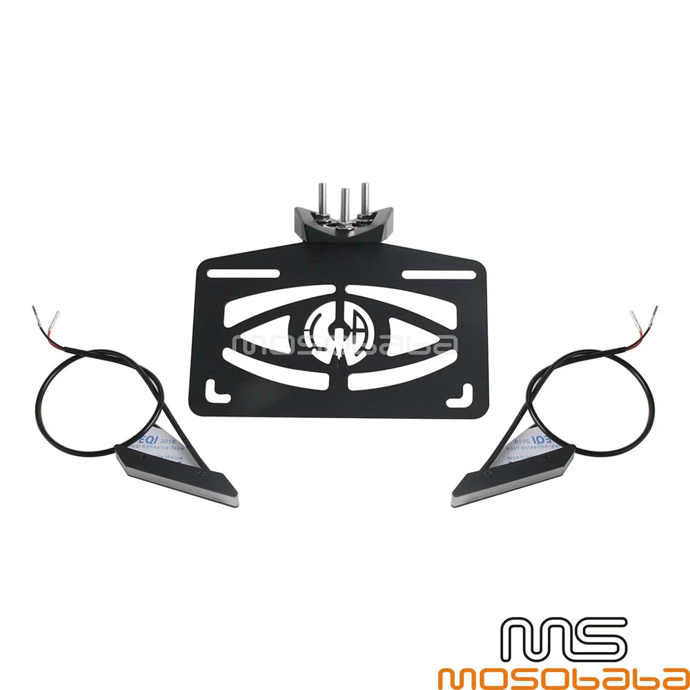 Rear Fender Eliminator Tail Tidy Bracket w/ LED Lights for Yamaha YZF R1 (2015-Up)