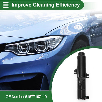 Front Driver Side Headlight Washer Nozzle for Mini Cooper (2007–2015) No. 61677157119
