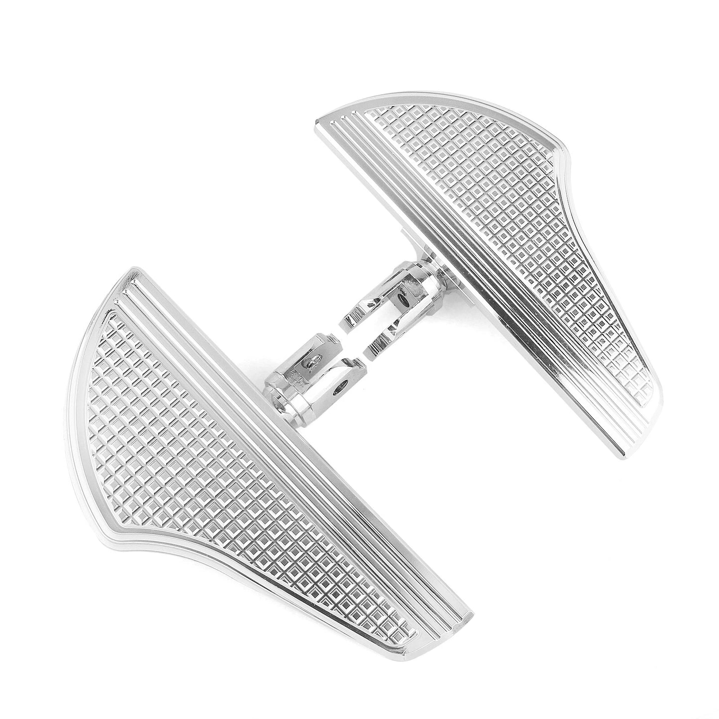 1 Pair Chrome Front Foot Pegs for Harley Davidson Softail (2018-2025)