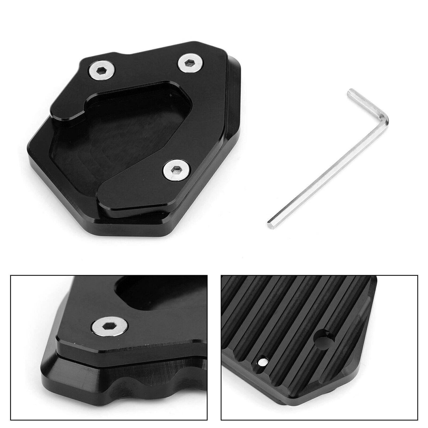 Side Stand Extension Plate for Suzuki V-Strom DL1050XT (2020–2023)