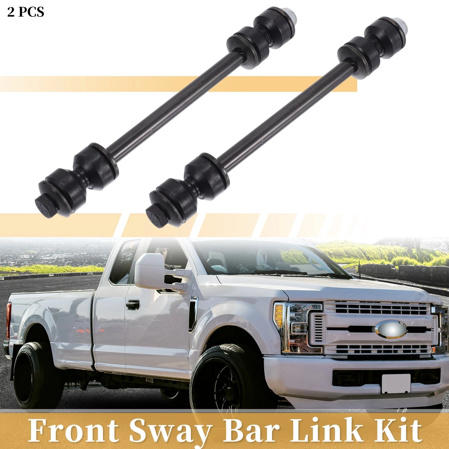 2X Front Stabilizer Sway Bar Link for Ford Ranger (1998–2011) & Dodge Ram
