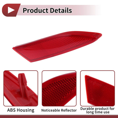 1 Pc Rear Right Bumper Reflector for Ford Focus (2012–2018) No.BM5Z13A565A
