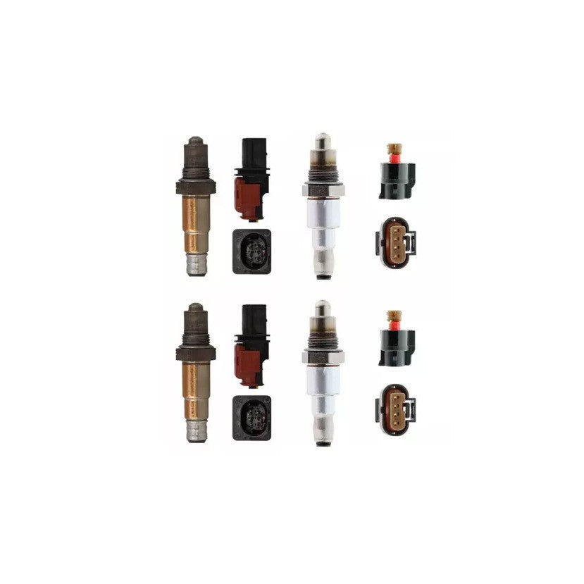 Set of 4 Oxygen Sensors for Ford F-150 (2017–2020) 3.5L V6 Turbo