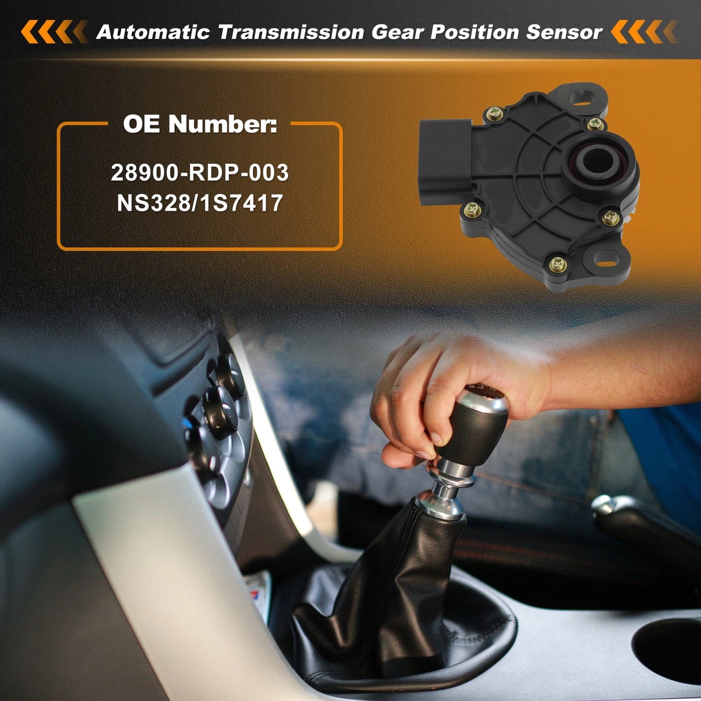 Neutral Safety Switch for Honda Acura MDX Pilot Ridgeline (2003–2008)