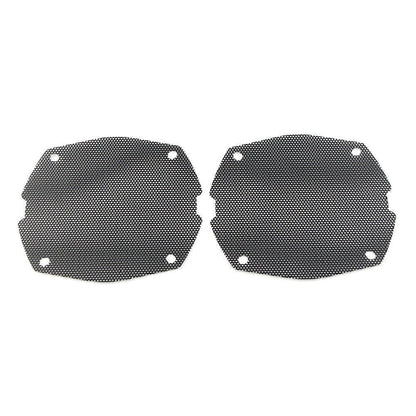 Black Thin Mesh Speaker Grilles for Harley FLH FLHX (1998-2013)