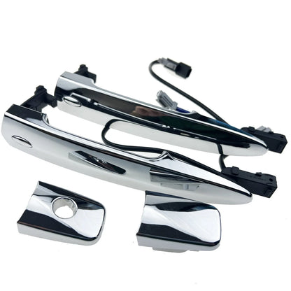Exterior Door Handle Front Driver Passenger for Nissan Sentra (2013-2019)