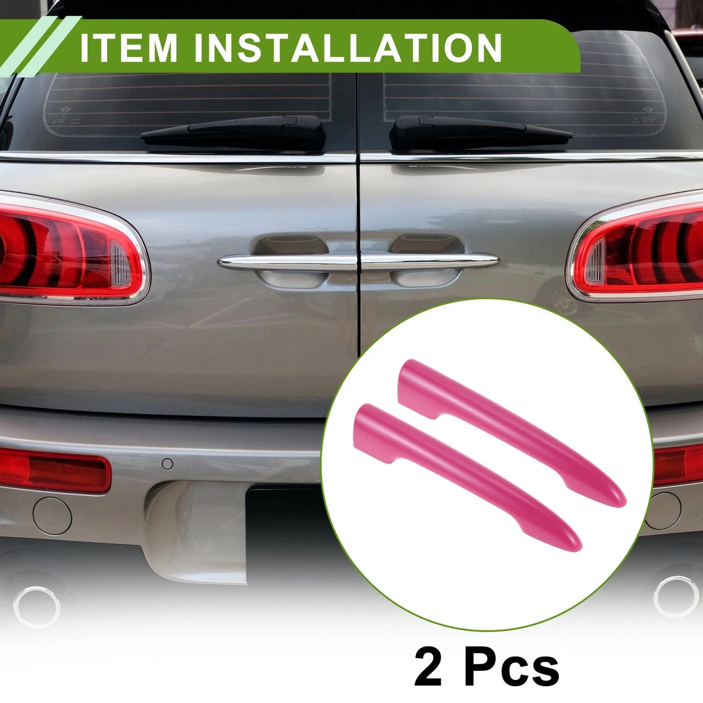 Tailgate Handle Cover for BMW Mini Cooper F54 Clubman (2014–Present) Pink
