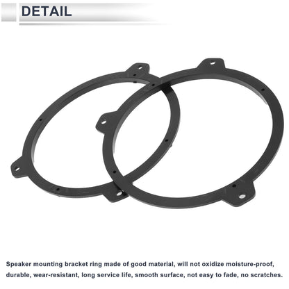 2X Speaker Spacer Ring for BMW 3 E46 (1998–2006) 6.5" Tweeter