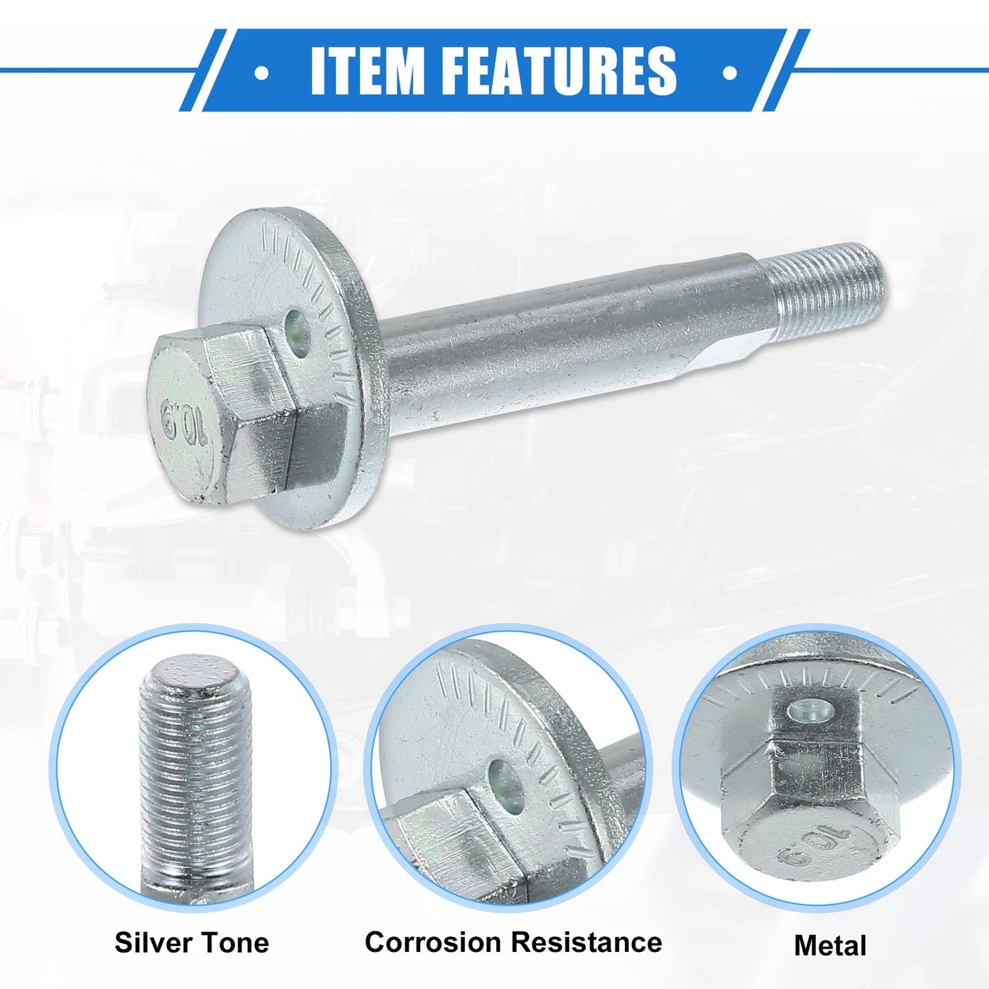 4pcs Eccentric Alignment Camber Bolt for Mitsubishi Montero (2001–2006) No.MR418674