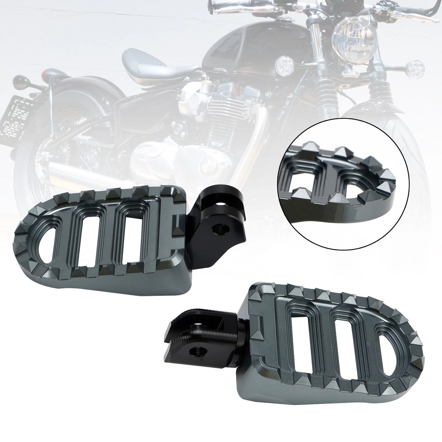 Front Driver Seat Cushion for Tr Bobber (2017–2022) - Raider Pu Brown Diamond