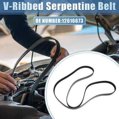 V-Ribbed Serpentine Drive Belt for Ford Ranger (2001–2011) No. 12616673