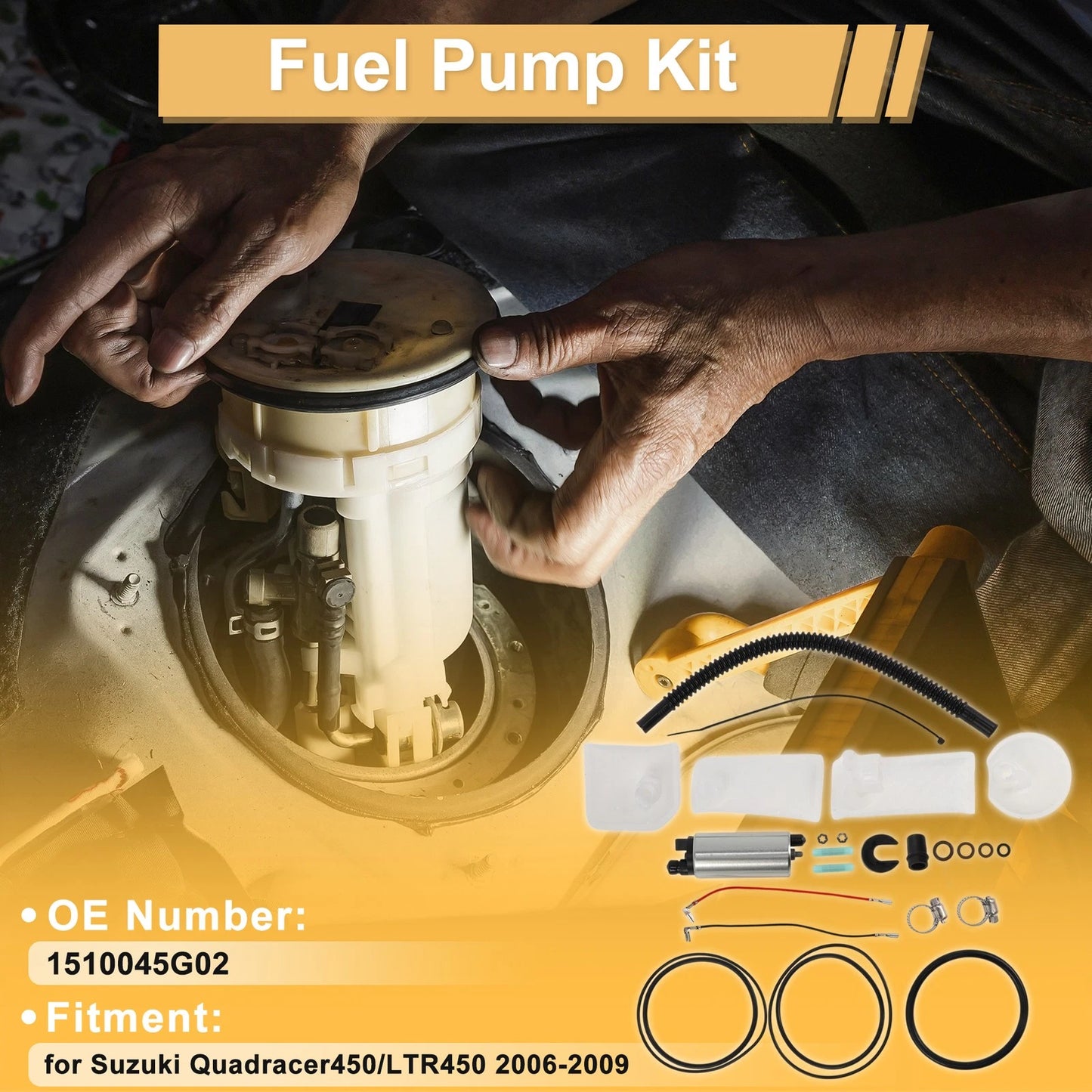 Fuel Pump Set for Suzuki Quadracer450/LTR450 (2006–2009) 1510045G02