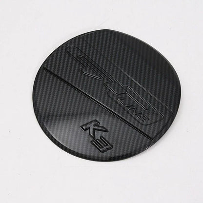 Carbon Fiber Exterior Fuel Gas Tank Cover Cap Trim for Kia K3 Forte (2019–2022)