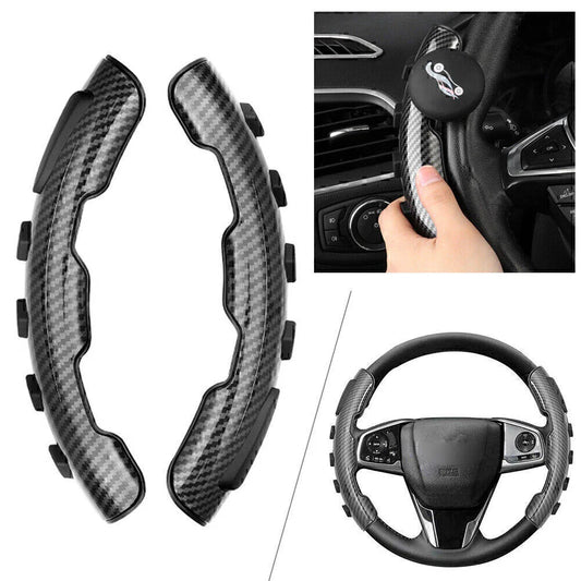 Carbon Fiber Steering Wheel Booster Cover for Honda Civic, Accord, CR-V