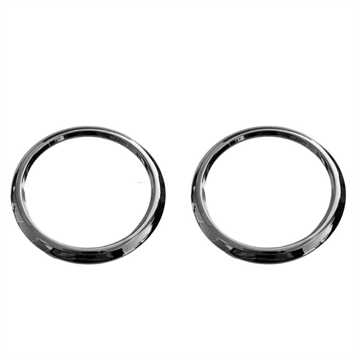 Set of 2 Chrome Front Fog Lamp Rings for Maserati Levante