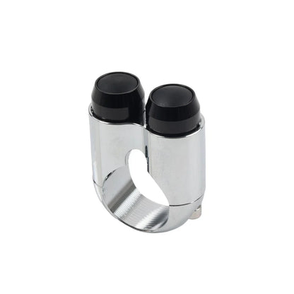 Handlebar Switch 2 Button Horn Light Control for Harley Dyna (2006-2023)