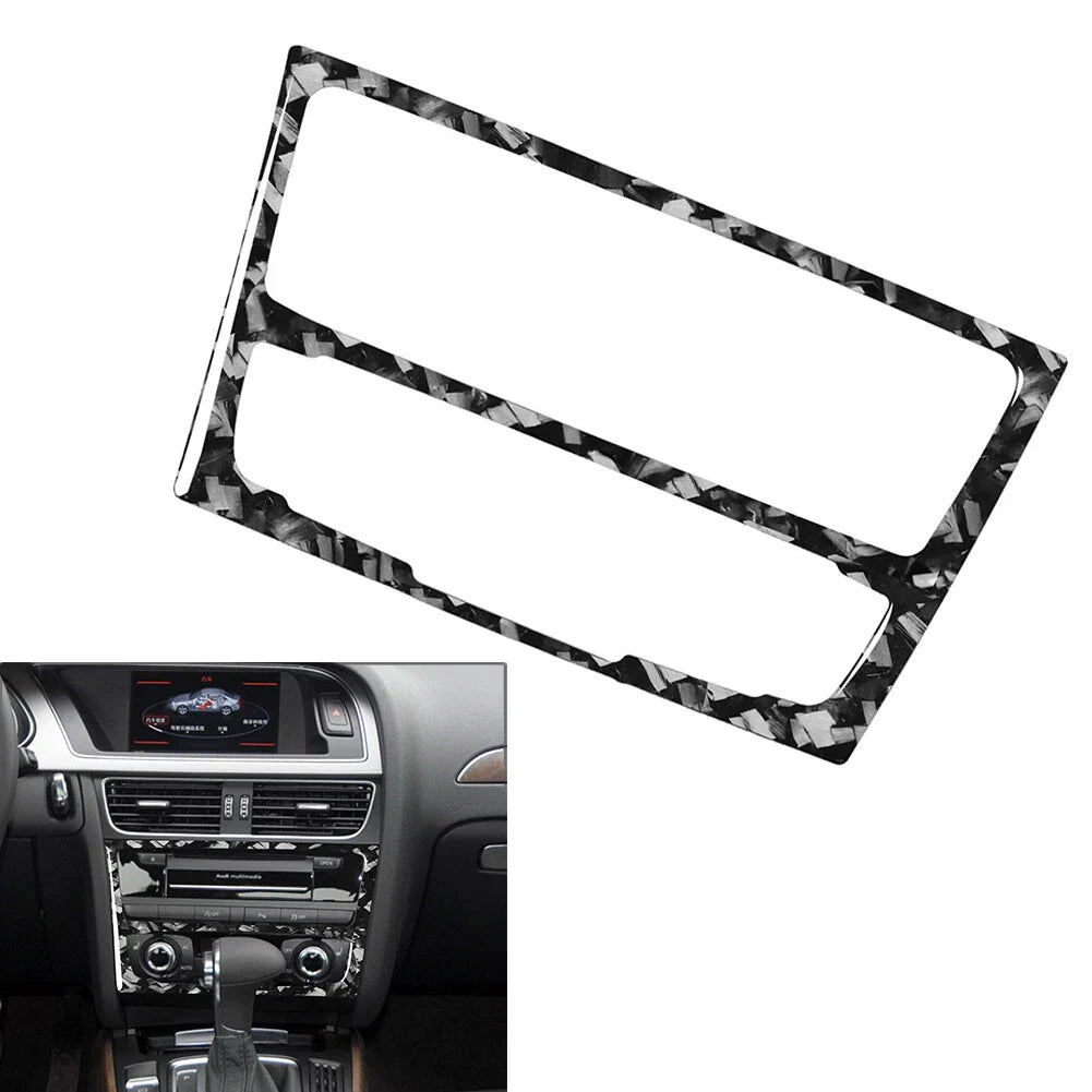 Center Console CD Panel Cover Trim for Audi A4 A5 S4 S5 RS4 RS5 Q5 SQ5 (2008-2023)