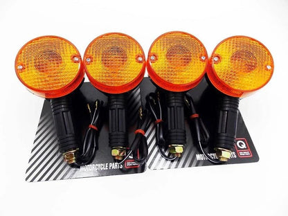 4 x Turn Signal Indicator Blinker Assembly for Suzuki TS250X (1984-1989)