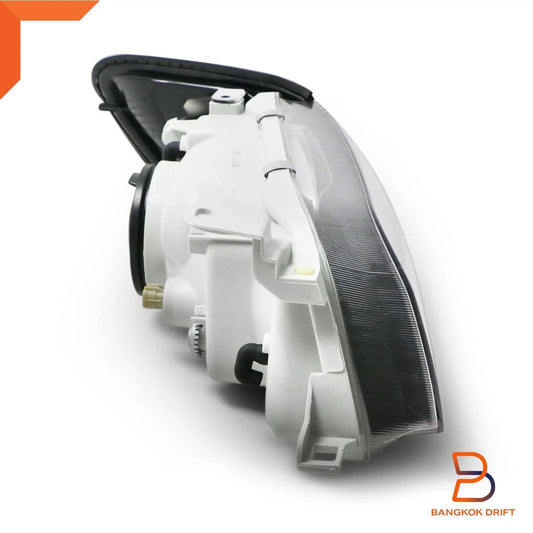 Crystal Black Headlight Lamp Set for Toyota Corolla (1992-1997)
