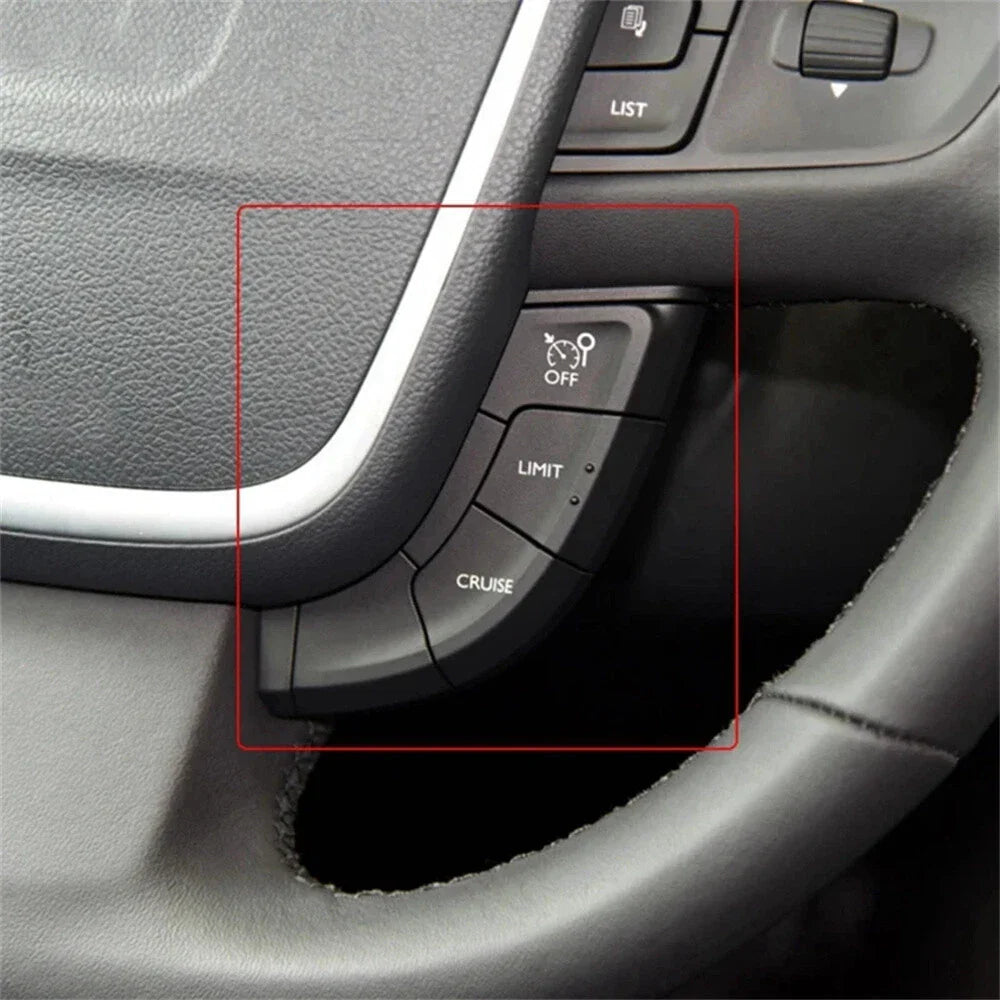 Steering Wheel Cruise Control Switch Button for Peugeot 508SW (2011-2018)
