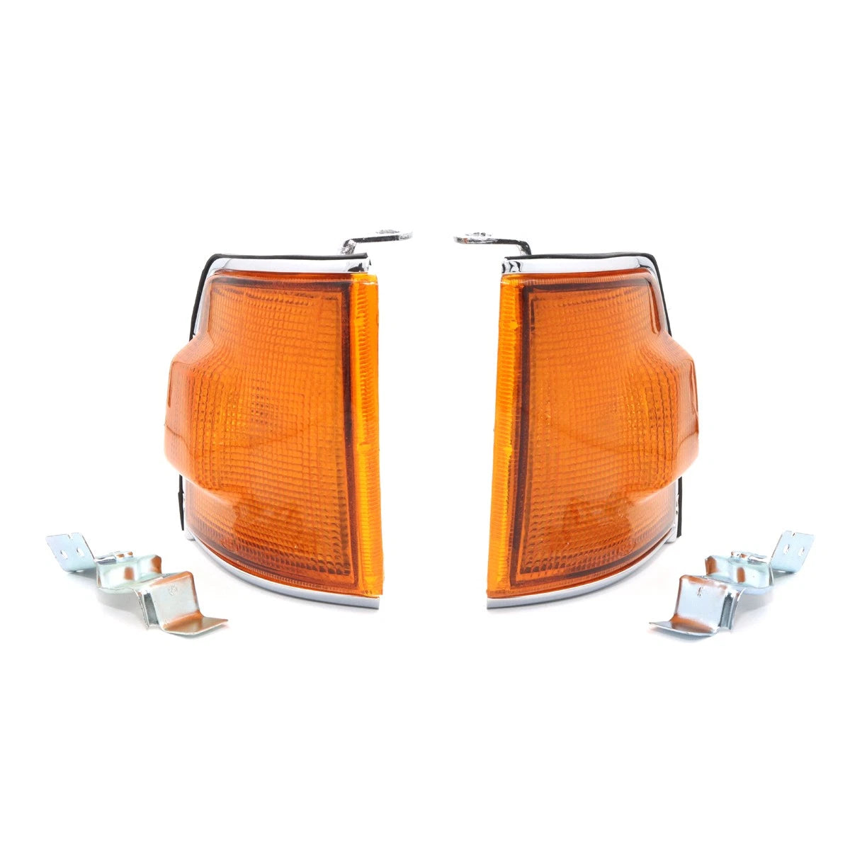 Chrome Side Turn Lamp Light Pair for Isuzu TF TFR Rodeo (1988–2002)