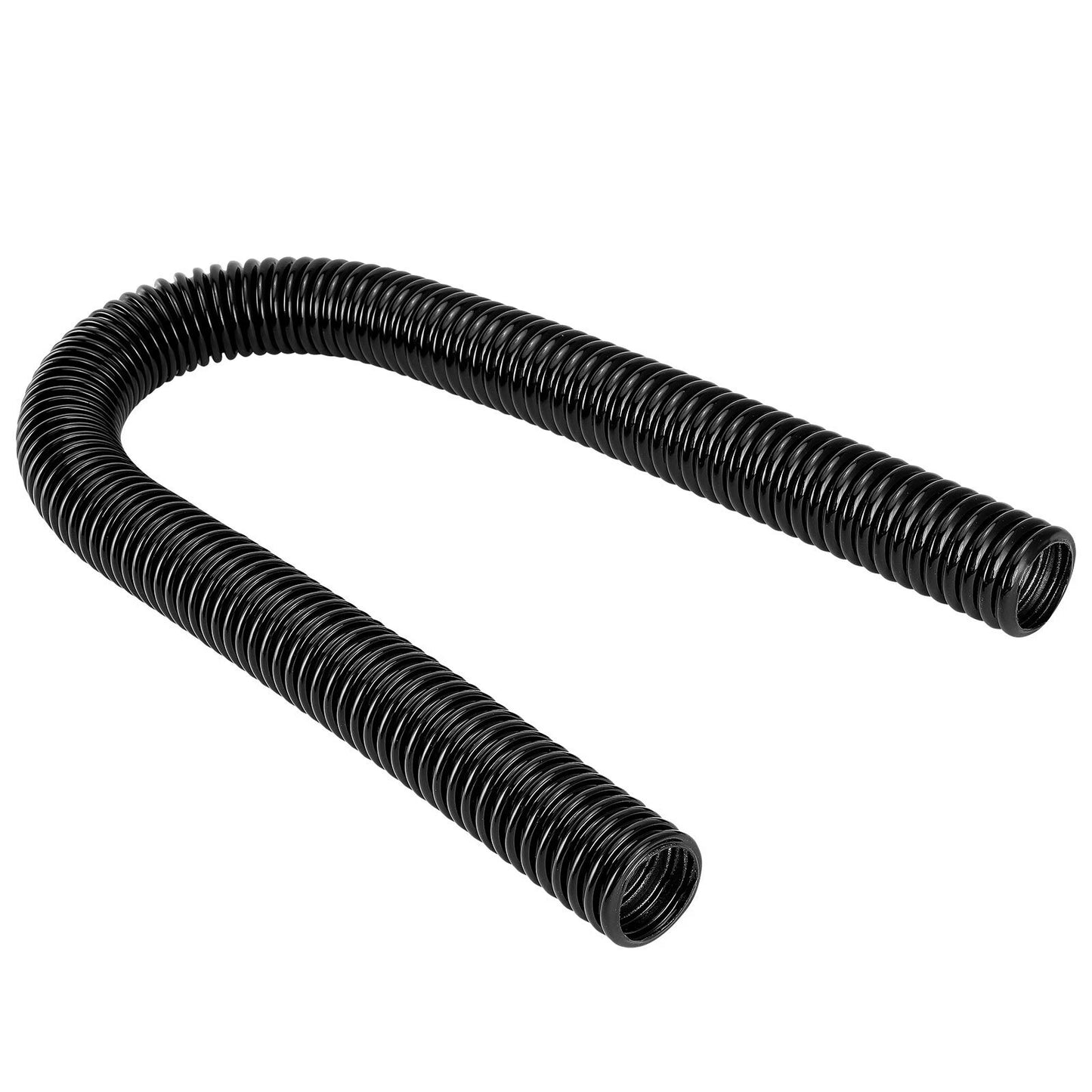 36" Universal Black Flex Radiator Hose Stainless Steel Aluminium with End Cap