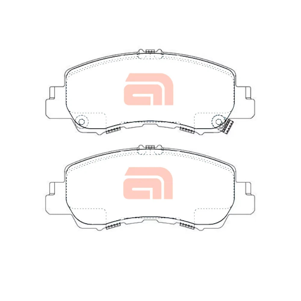 Front Brake Pads for Mitsubishi Eclipse Cross (2017–Present)
