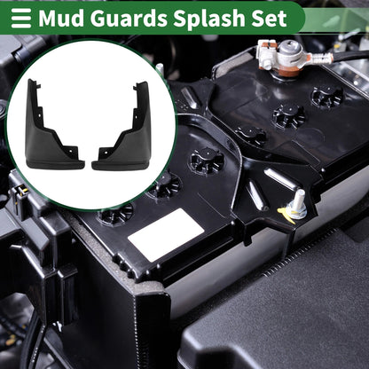 Mud Flaps Splash Guards for Ford Edge (2009–2014) W/ Mount Accessories
