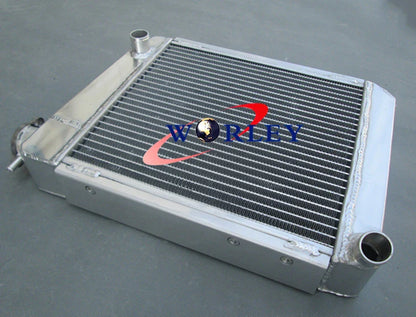 2 Row Aluminum Radiator + Fan for Austin Rover Mini Cooper (1992-1997)