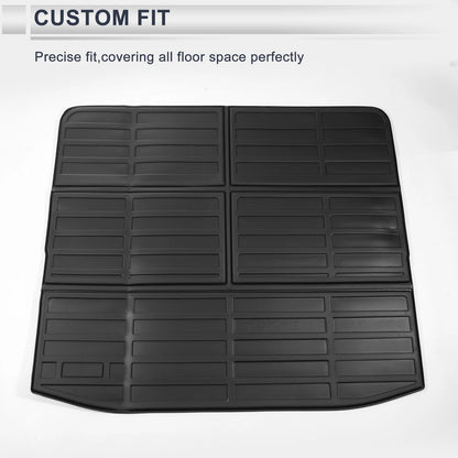 Cargo Liner Rear Trunk Mat for Mitsubishi Outlander (2022–2024) Long Grid