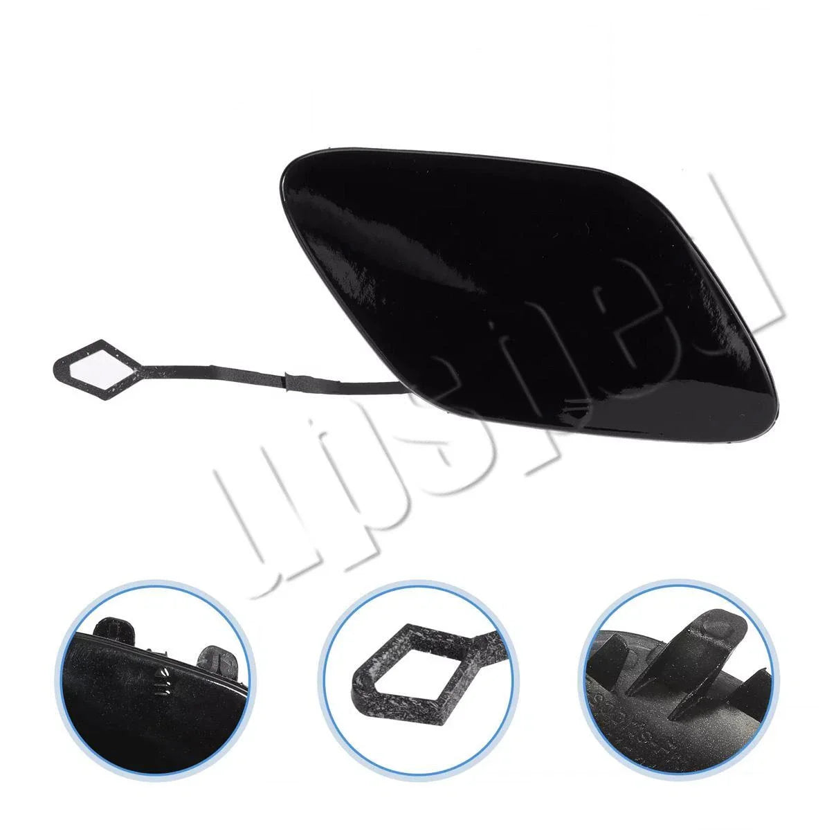 Front Bumper Tow Hook Cover Cap for Benz E-Class W212 (2014–2016)