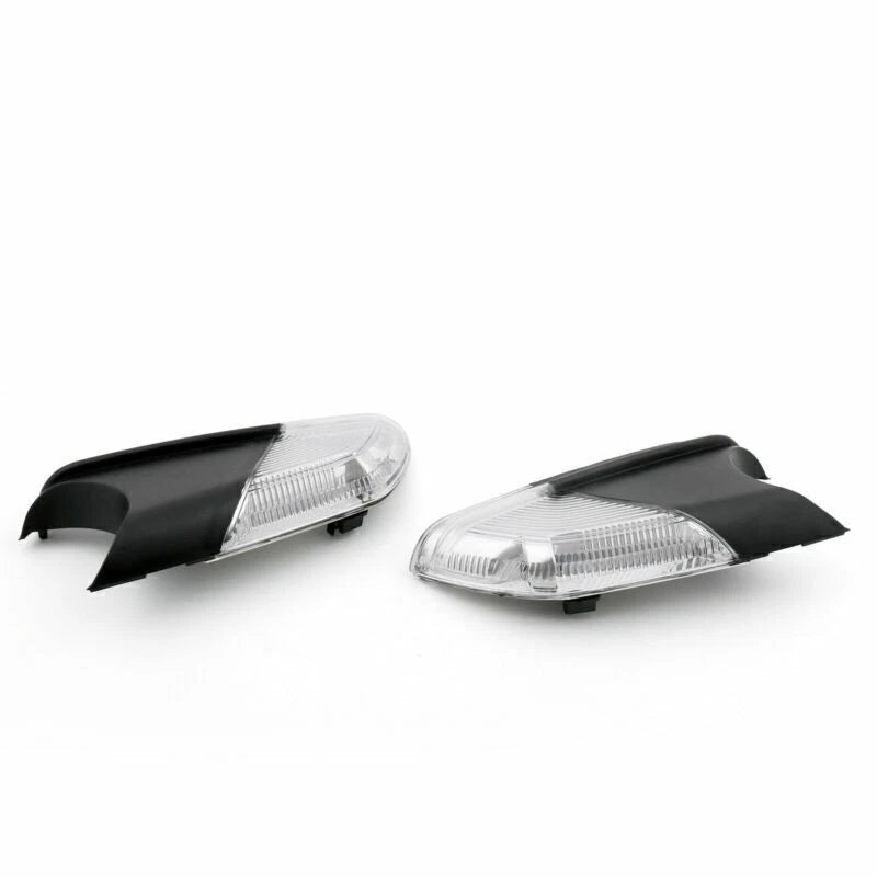 Pair Chrome Front Fog Light Cover Trim for Audi A4 B8 (2008–2016)
