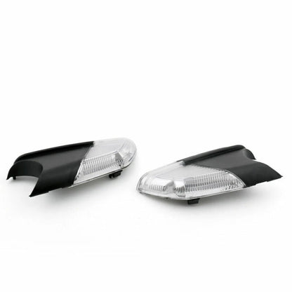 Pair Chrome Front Fog Light Cover Trim for Audi A4 B8 (2008–2016)