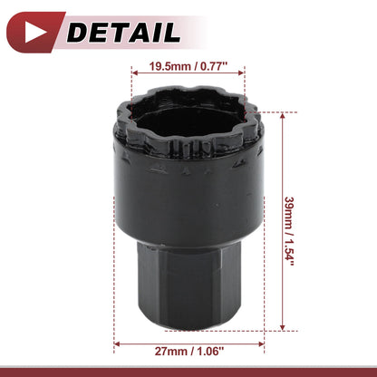 Wheel Lock Lug Nut Key Socket for Mercedes Benz GLE450 GLS350 (2016–2021)