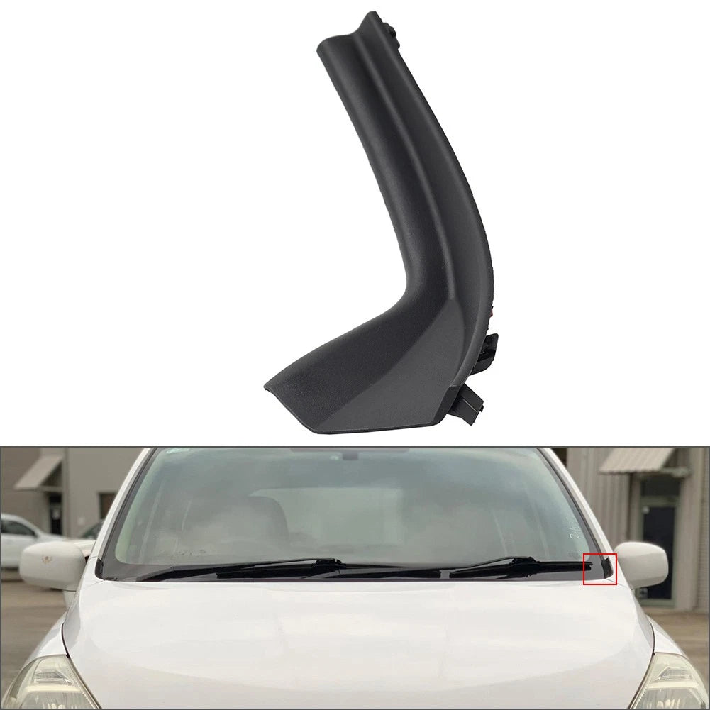 Front Side Cowl Extension Cover Water Deflector for Nissan Versa TIIDA (2007–2012)
