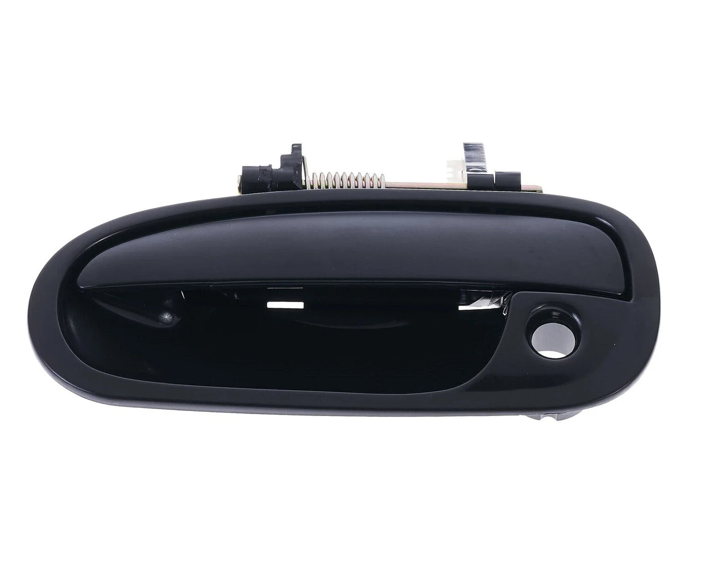 Front Left Outer Door Handle Smooth Black for Honda Civic EK (1996–2000)