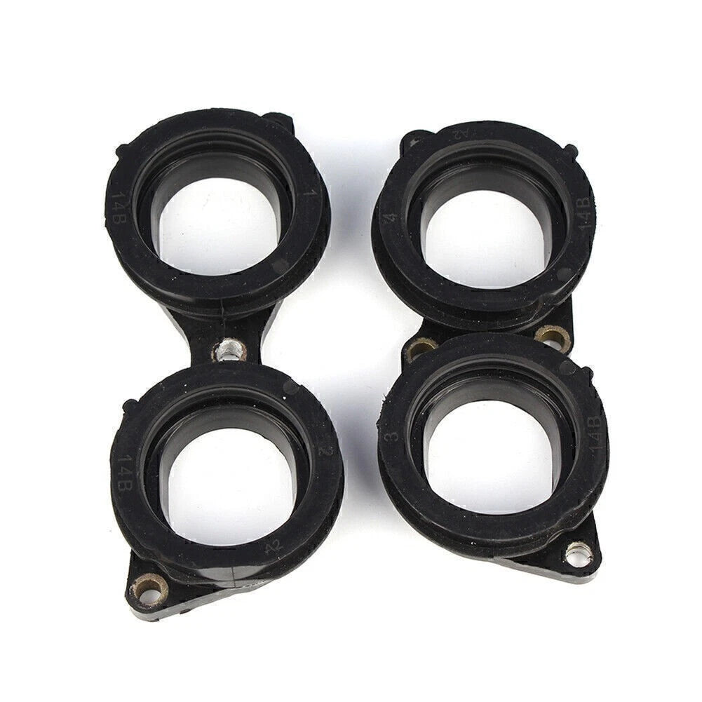 Carburetor Holder Intake Manifold Boots for Yamaha YZF R1 (2009–2012) Black