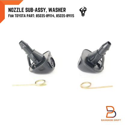 Windshield Washer Nozzle Jet for Toyota Hilux LN85 LN106 LN145 LN167 (1984-2005)