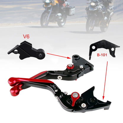 Adjustable Brake Clutch Levers for Yamaha XSR900 MT-09 (2024–2025) Red