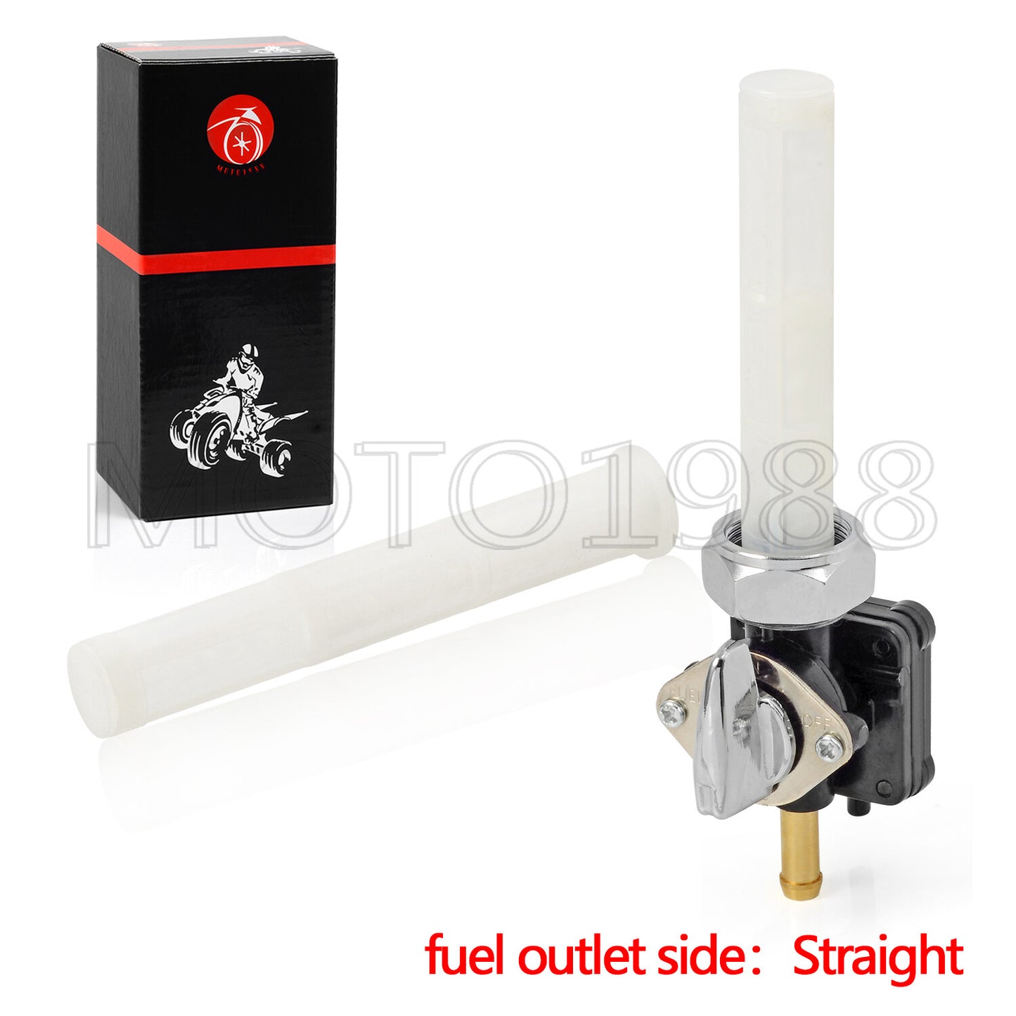 22mm Straight Outlet Vacuum Petcock for Sportster (1975–1981)
