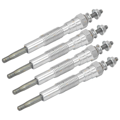 Set of 4 Glow Plugs for Ford Courier Turbo Diesel (2000–2006)