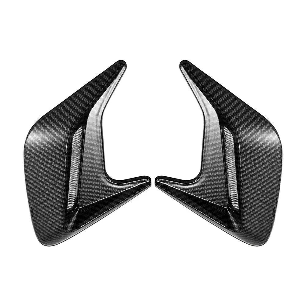 Carbon Air Flow Intake Scoop Vent Cover for Car Hood Decoration