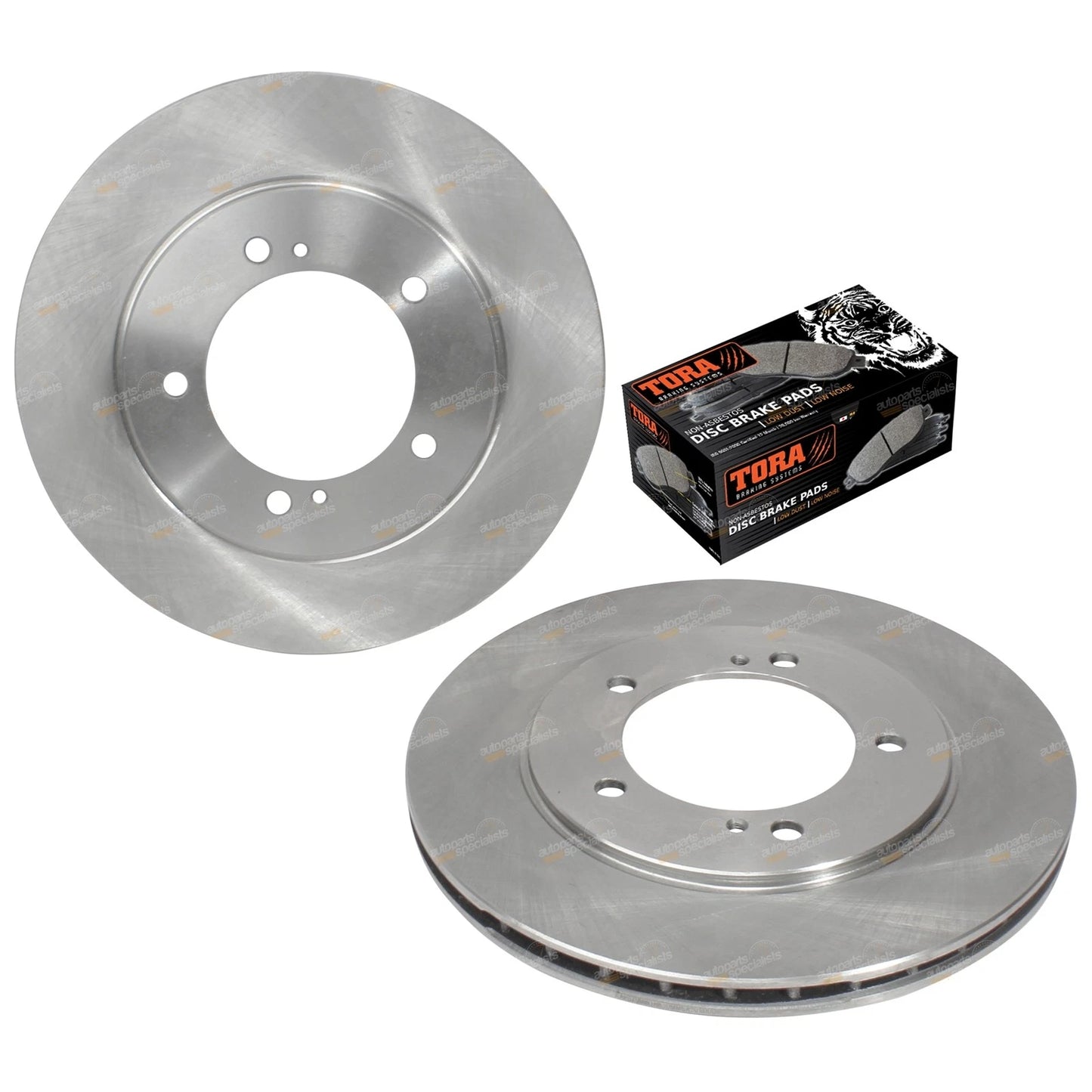 Front Disc Brake Rotors & Pads for Suzuki Grand Vitara (1998–2005)