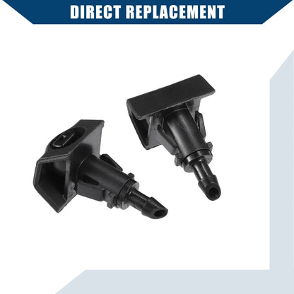Set of 2 Windshield Washer Nozzles for Nissan (2010–2015) No.28931ZW80A