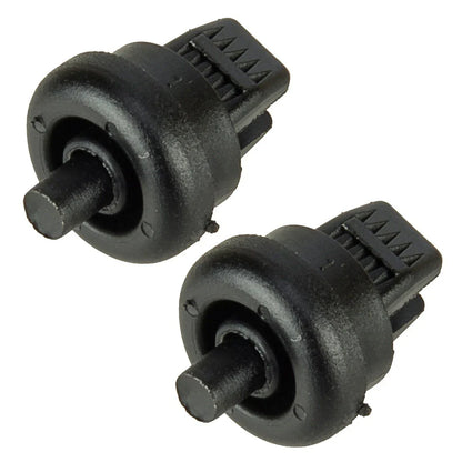 2 x Rear Parcel Shelf Strings Hanger Clips for Nissan Qashqai J10 J11