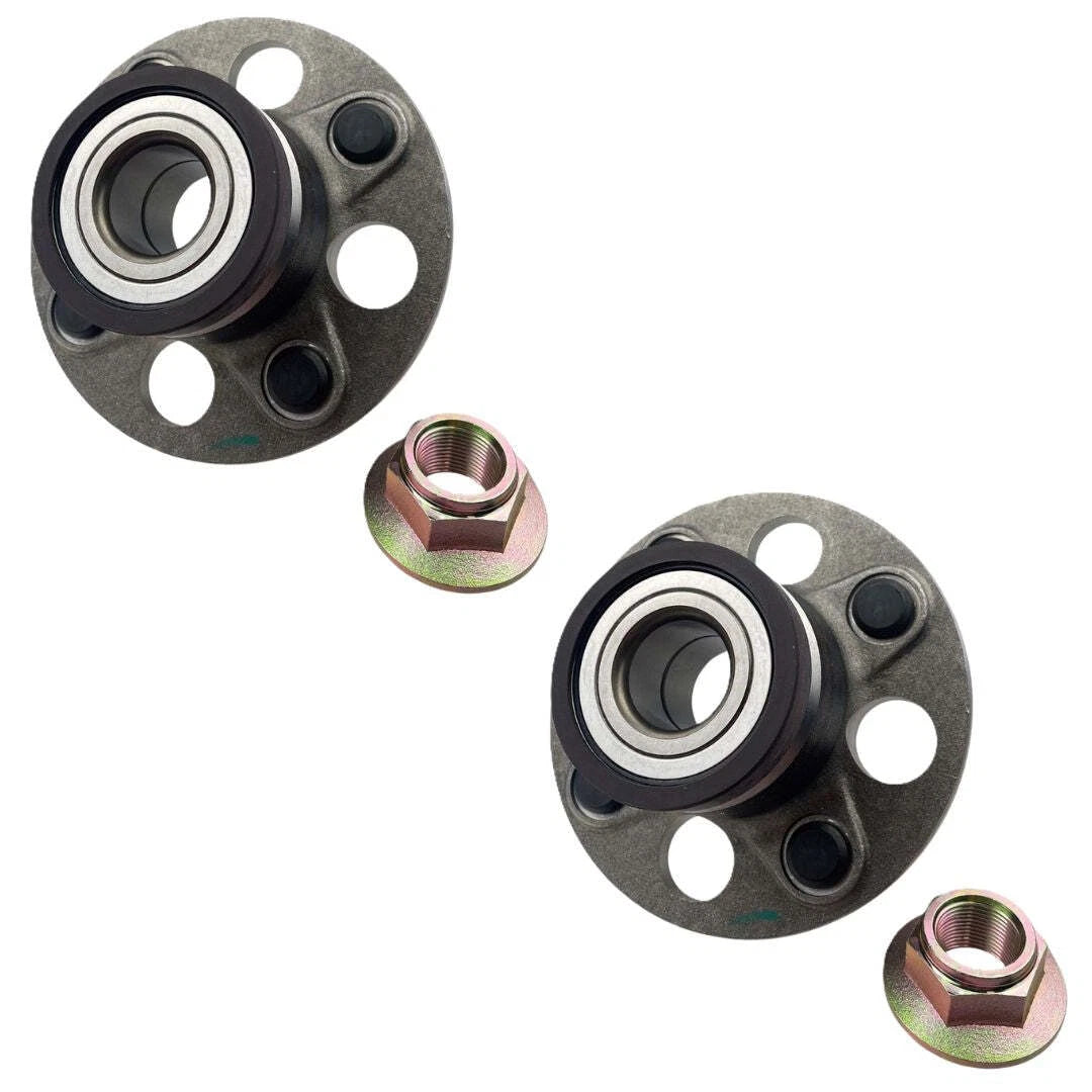 Pair Rear Wheel Bearing Hub Assembly for Honda Jazz (2001–2008)