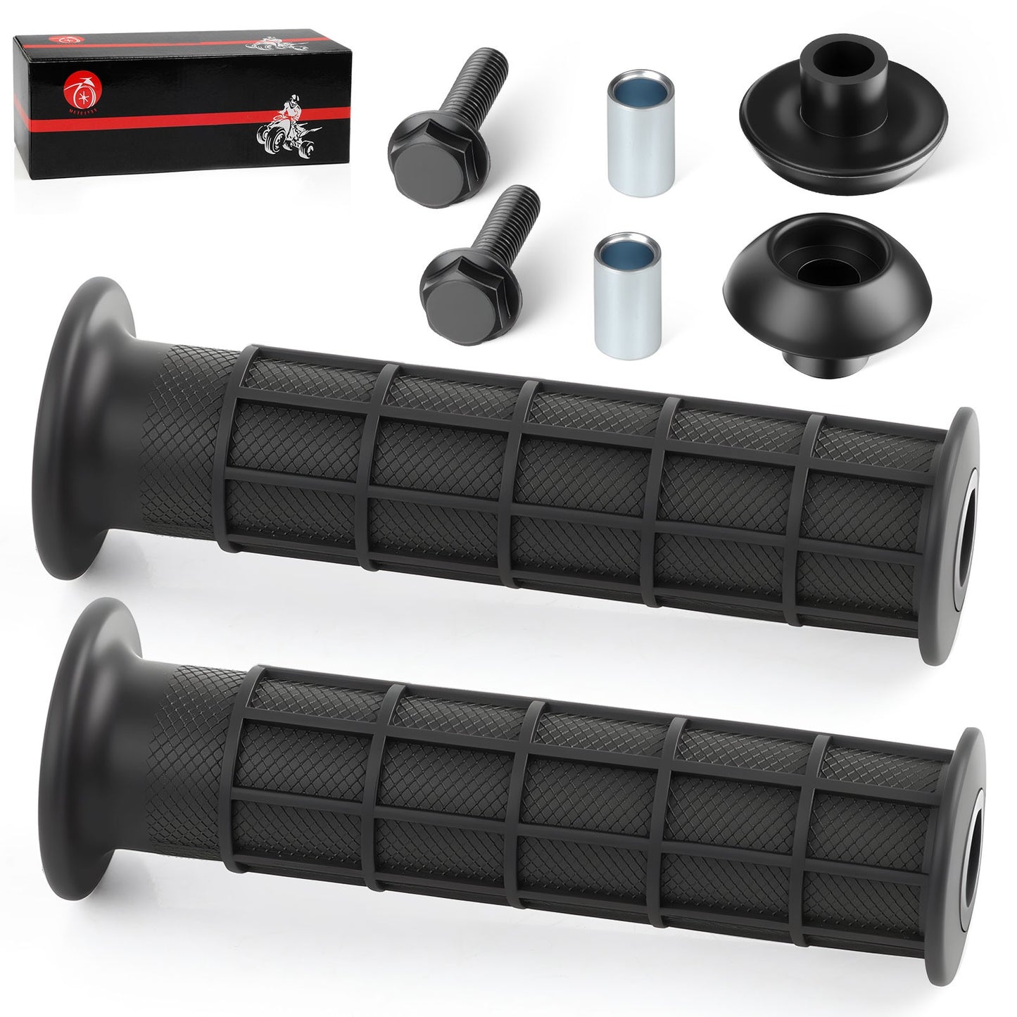 Handle Grips & Bar End Guard Screw for Honda Rancher 350 400 (2000–2006)