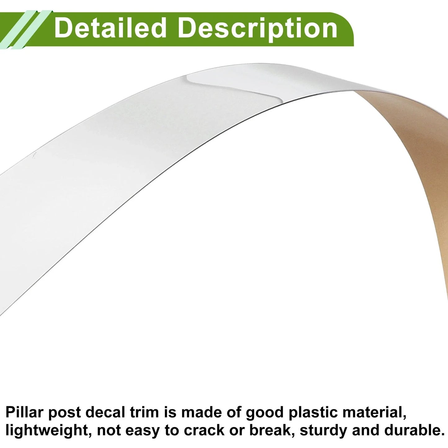 6 Pcs Silver Tone Pillar Window Trim for Chevy Aveo (2007-2011)