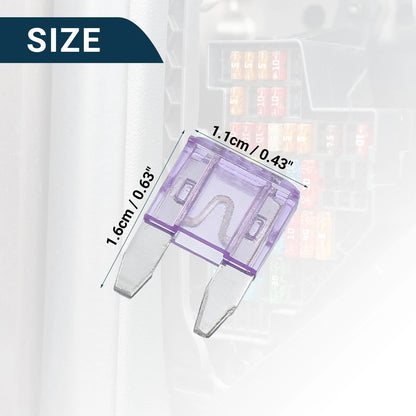 Set of 20 Mini Blade Fuses 35A for Automotive Short Circuit Protection